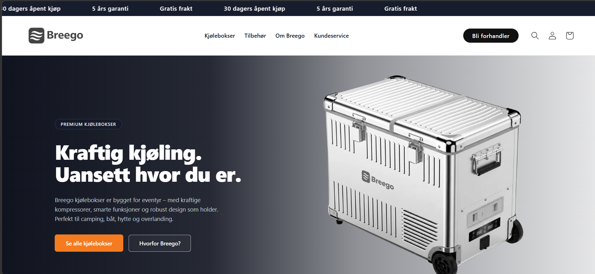 BreeGo website preview